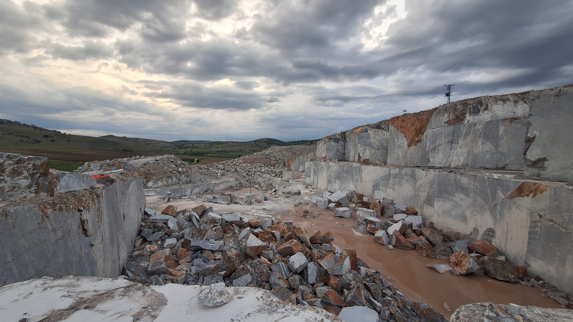 Our marble quarry in Afyonkarahisar